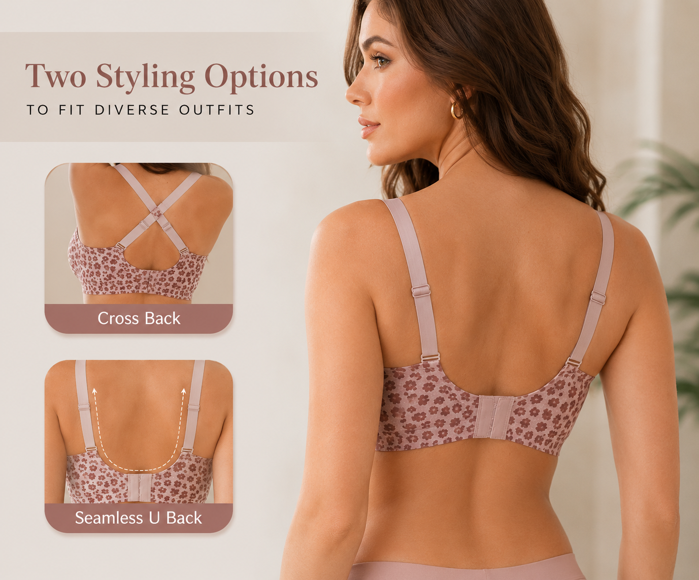 ÉLEVRA ComfortLift Wireless Smoothing Bra
